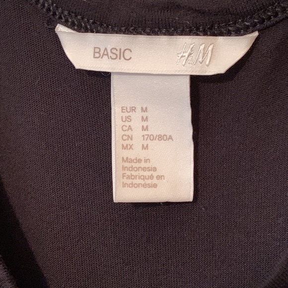 H&M plain black cotton romper - Picture 4 of 5